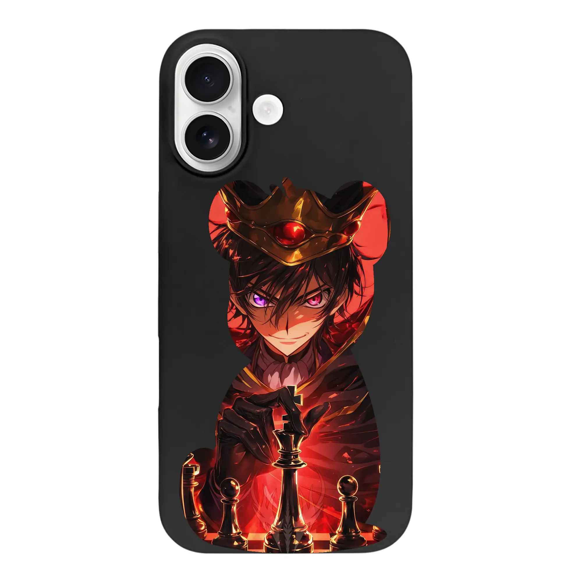 コードギアス 反逆のルルーシュ グッズ ルルーシュ・ランペルージ - iPhone 17 シリーズ シリコンケース 薄型 耐衝撃 指紋防止 ソフトタッチカバー 精密フィット 傷防止 保護ケース iPhone 17/17 Air/17 Pro/17 Pro Max 対応